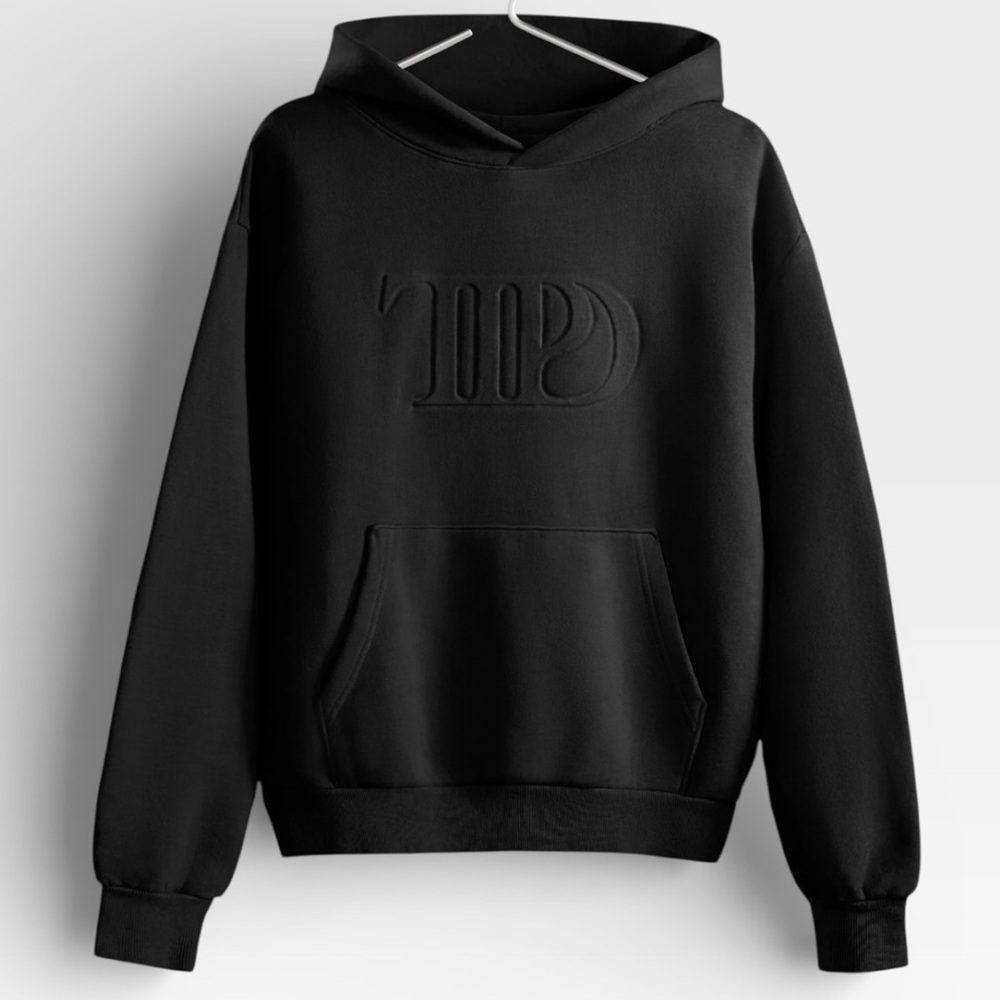 Taylor Swift The Tortured‎ Poets Department Embossed Hoodie